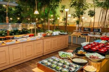 Kamenoi Hotel Fukui’s breakfast buffet