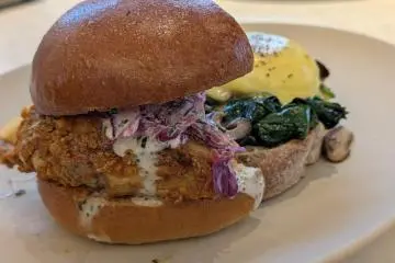 Crispy Fried Chicken Burger
