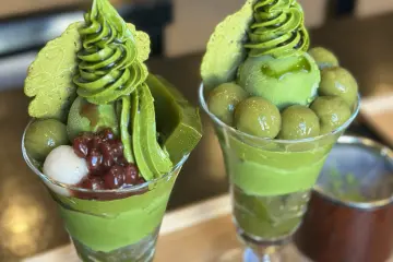 Parfaits at Kyosendo Gion Main Shop