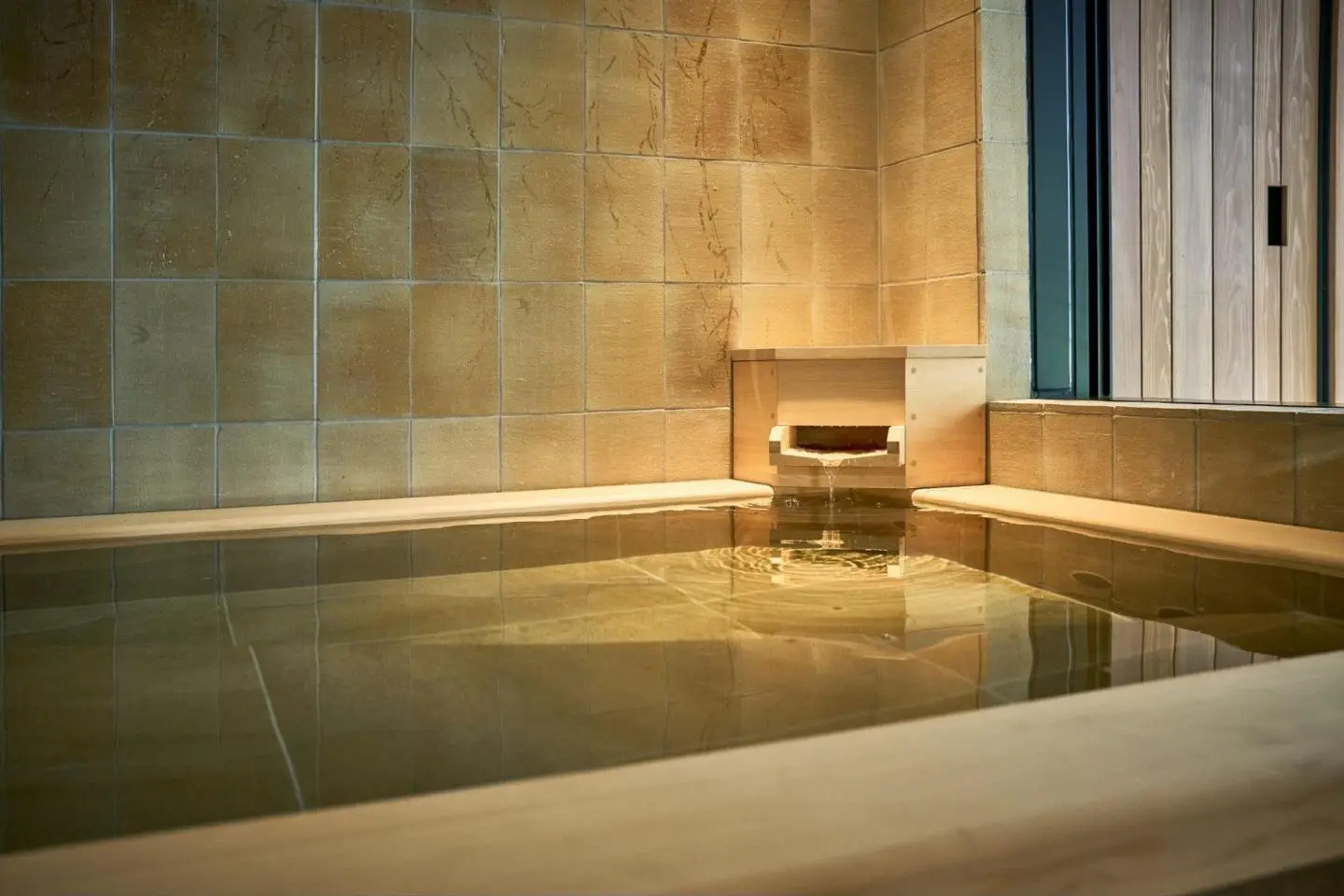 Atami onsen hot spring waters at FUFU Tokyo Ginza