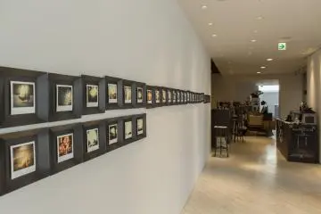 The current exhibition on display in Nakameguro in downtown Tokyo.