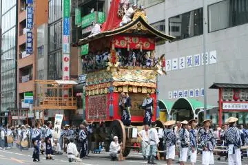 The Gion Matsuri is a drawcard on the summer festival scene