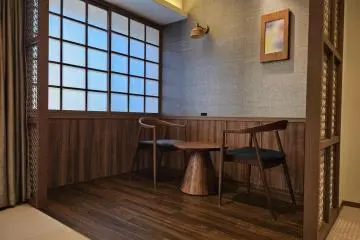 Relaxing seating area
