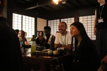 Conversations over tea in Higashisonogi
