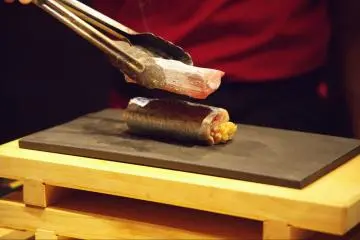 Unique maki sushi in Tokyo
