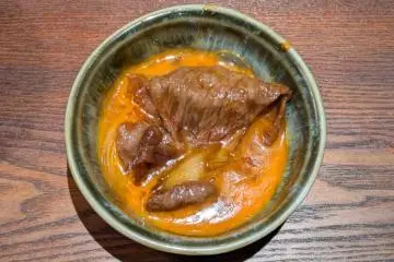 Wagyu beef in Warishita sauce