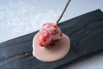 An elegant tempura dish in Tokyo
