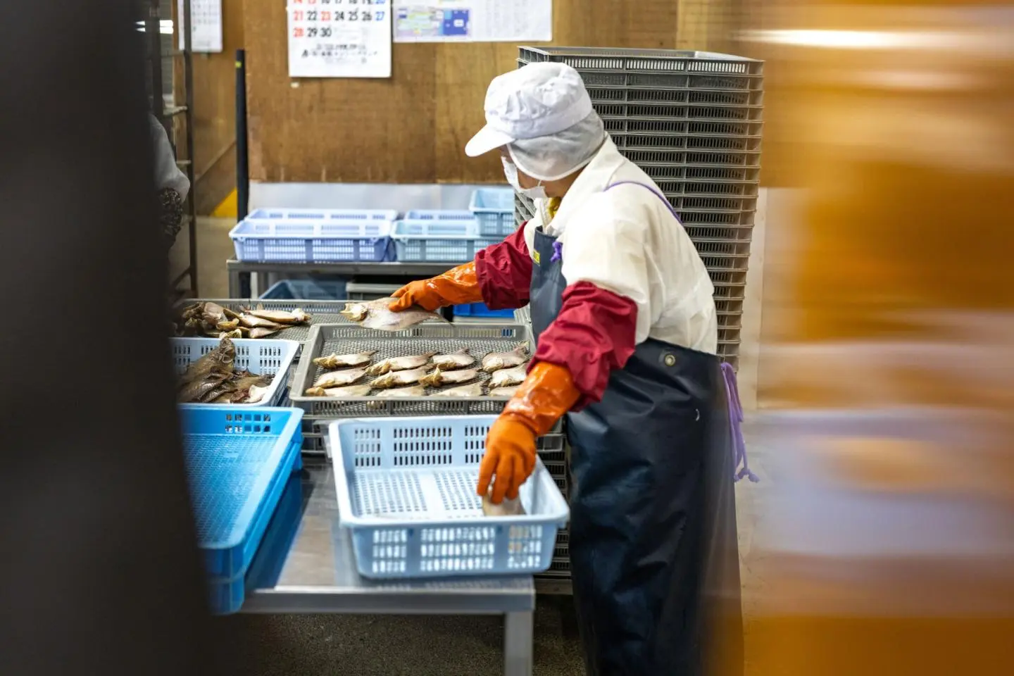 Travail chez Miyako Maruei (Photo: Fabien Recoquille)