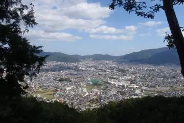 Looking out over the Kyoto suburbs (Photo: Matthew Shewchuk)