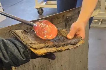 Glassblowing at Izu Craft House