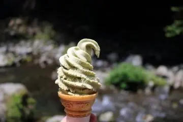 Wasabi ice cream