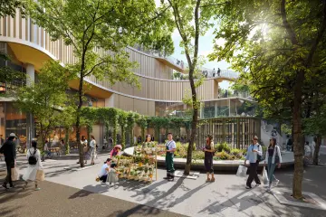The Gateway Park communal space