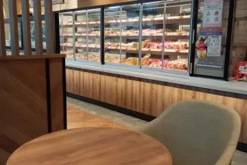 A cozy place near the entrance