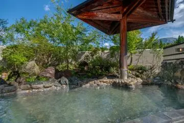 Japanese-style open-air bath