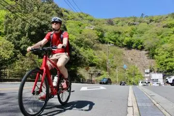 Cycling in the mountains