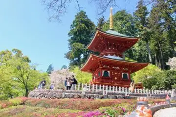 Katsuoji Temple's treasure pagoda