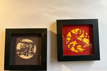 Examples of finished work at Tamatebako of Past and Present atelier