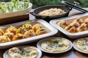 Light meal (Menu subject to change depending on the season and availability of ingredients)