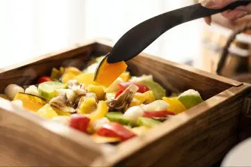 Steamed vegetables