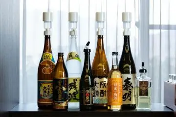 Options at the drink bar