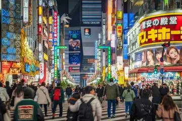Tokyo at night (Photo: R.M. Nunes / Shutterstock.com)