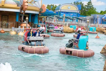 Aquatopia will take on a "soaked" version (Photo: 株式会社オリエンタルランド / PR Times)