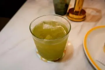 Japanese genmai tea