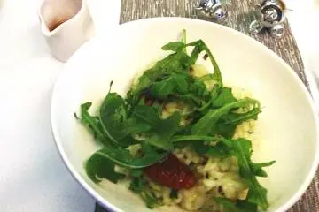 <p>Risotto and Rocket</p>