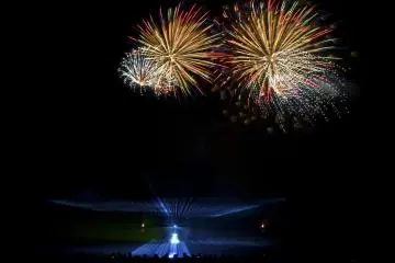 Fireworks Display at Huis Ten Bosch