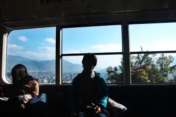 Stunning view behind you