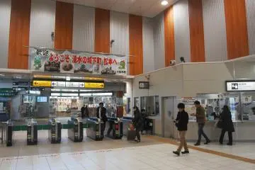 Arrived at JR Matsumoto Station