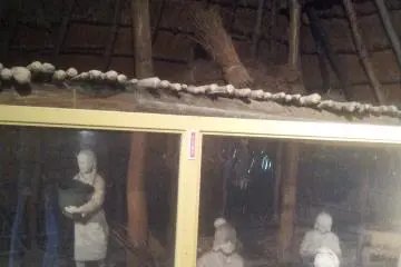 Inside the traditional dwelling