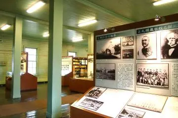 The exhibition space is not big but the authenticity of the building transports one back into time.