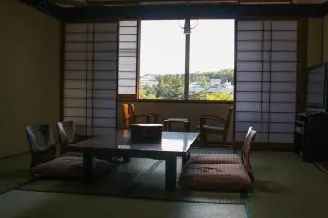 The spacious room