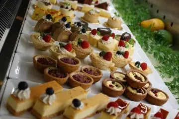 Forget your diet for the night and dig in to the fantastic dessert buffet at C'est la Vie
