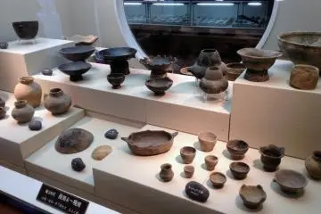Pottery literally thousands of years old are on display at this Jomon history and culture museum.