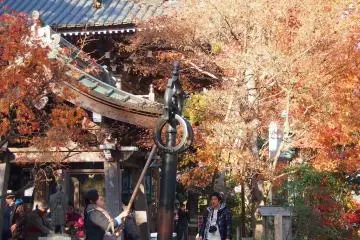 A way of praying at the Yakuo-in temple.