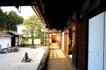 <p>Side garden called Chisin-tei</p>