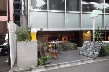 <p>ร้านจากมุมมองข้างนอก</p>