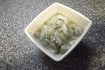 <p>Takowasabi; much better than it looks or sounds</p>
