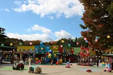A large playroom where kids don't need to tidy up