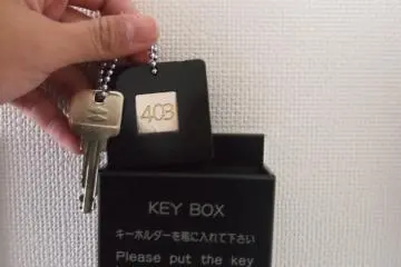 An eco-friendly key concept installed in the rooms of Kita hotel.