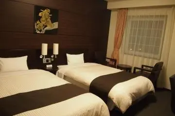 The beautiful interior of the hotel room.
