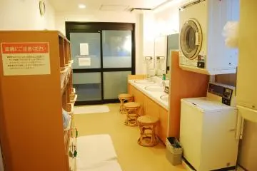 <p>Changing room before Onsen</p>