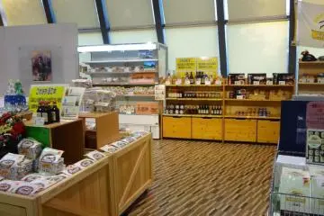 Gift shop at the end of the tour.