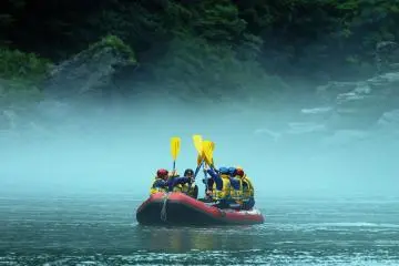 Misty serenity on the Yoshino