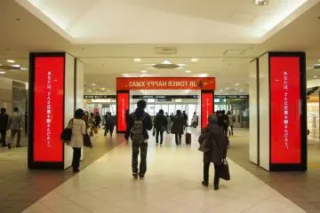 This passageway connects to the Sapporo Subway lines.&nbsp;