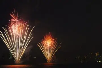 50 minutes, 10000 shots at the fireworks festival in Kobe