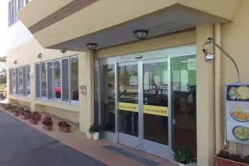 <p>This is the entrance to the restaurant. The other smaller store front is the bento shop</p>