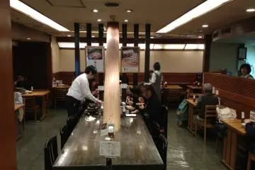Interior of the Chunichi Building Yamamotoya